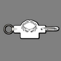 Key Clip W/ Key Ring & Crab Key Tag